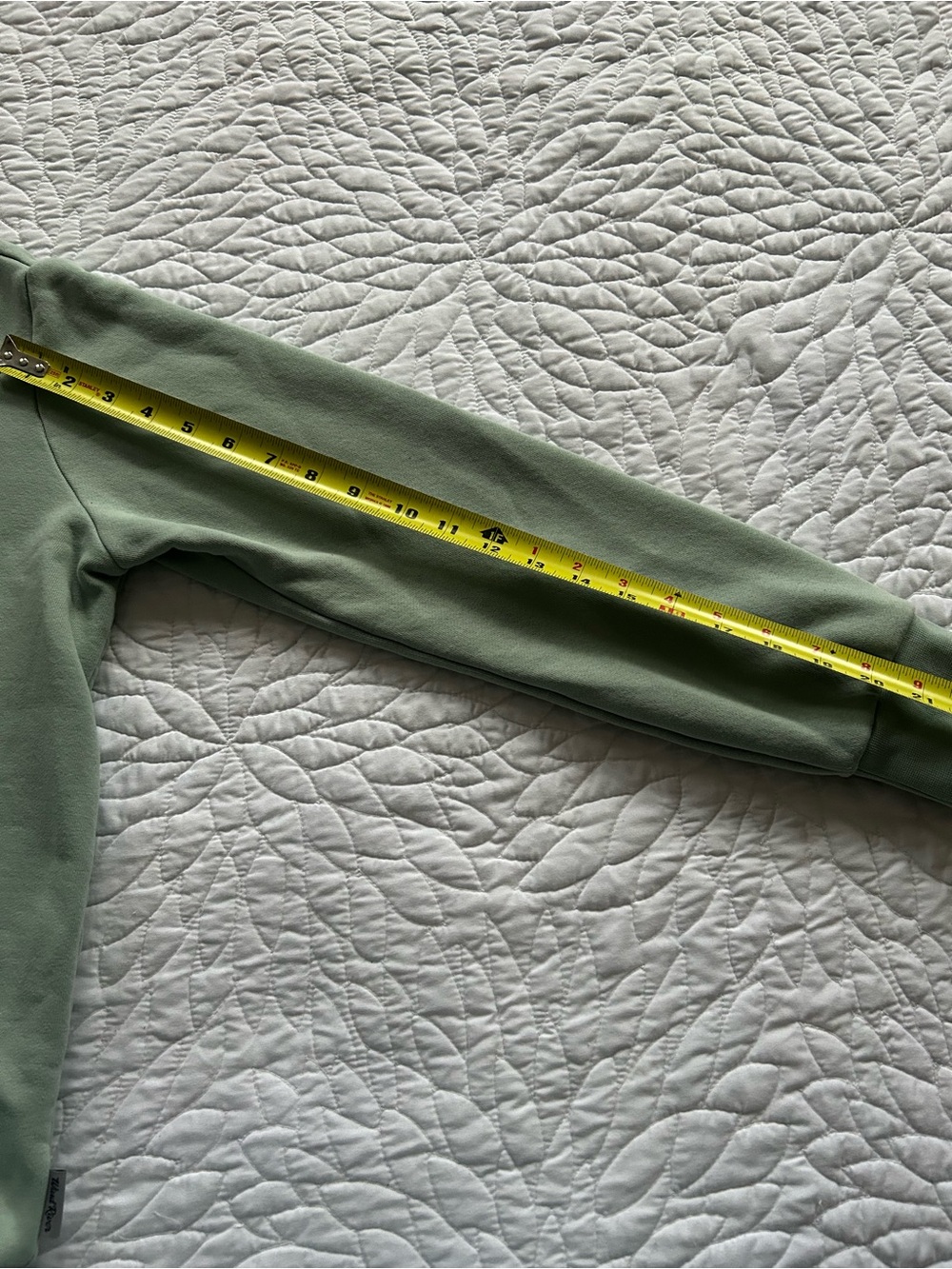 Wind River Crewneck Sweatshirt Landscape Graphic Sage Green Size M - Picture 11 of 14
